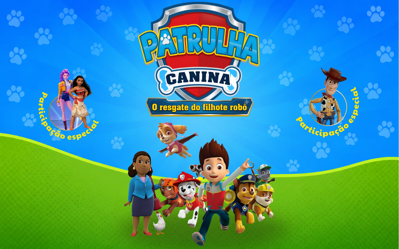 Patrulha Canina - O resgate do filhote robô